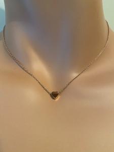 Heart Charm Choker